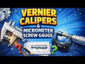 How to read a Vernier Caliper and Micrometer Screw Gauge [Physics]
