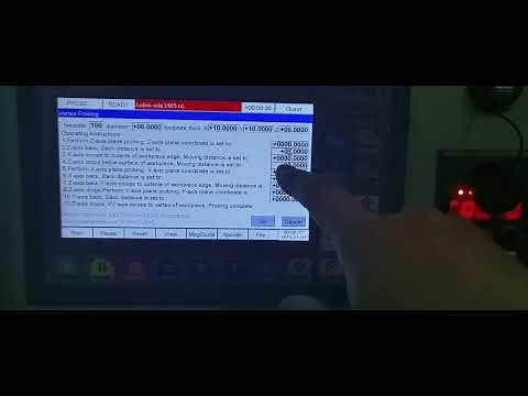 XYZ Probe Setting for Offline Control DDCSV4.1