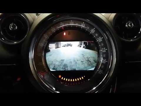 Installation OEM Fit backup reverse Camera On Original Screen Mini Cooper Countryman