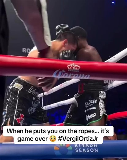 20 reactions · 17 shares | When he puts you on the ropes… it’s game over  #VergilOrtizJr #Boxing #BoxingCommunity #BoxingLoops #KnockoutArtist #fyp | Boxing Loops | Facebook