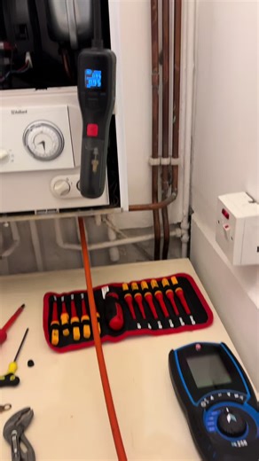 Boiler service #gas #plumbingandheating #plumbers