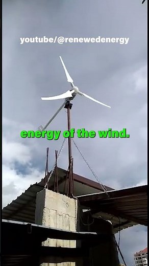 six blade small home wind turbine