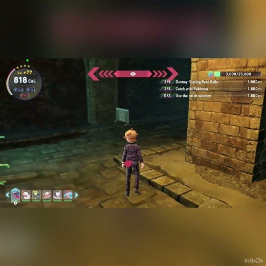 Pokémon za catching shiny ✨ grovyle in dlc