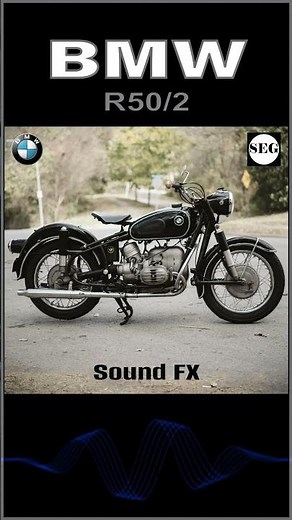 BMW R50/2 Motorcycle Sound FX - The Timeless Boxer Engine Roar