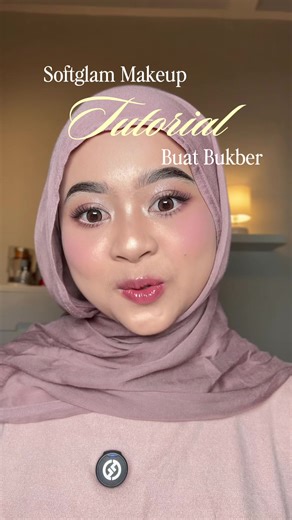 Makeup tutorial softglam buat lebaran & bukber, produknya wajib kalian beli sih tgl 22 Januari besokk @Haquhara @Nadia.makeup #HaquharaFacePalette #MoonspireFacePalette #makeupbukber