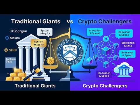 [深度探索] OCC批准加密公司国有银行执照，JPMorgan和Goldman Sachs反应强烈