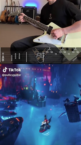 LEGO Batman Shreds Guitar — Guitar Cover with TABS