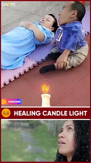 Healing candle light