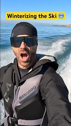 How To Winterize Your Sea-Doo. California Style. 😎 #shorts #seadoogtx230 #seadoolife