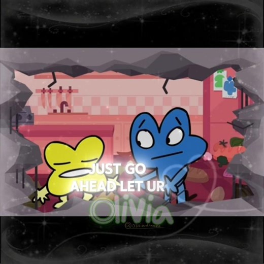 4x BFDI edit 💙💛 #fourx #bfb #bfdi #edit #4x