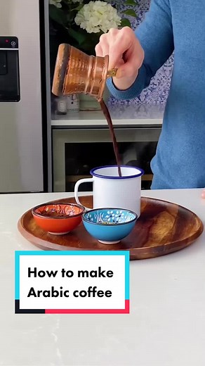 Authentic Arabic Coffee Recipe with Cardamom