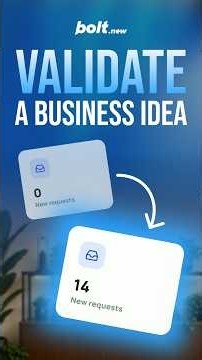 Validate Your Idea with Bolt.new Before You Build It