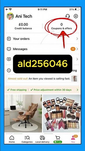 Temu Code Coupon 2026 and How to use Temu coupon #temucode #temucouponcode