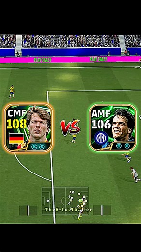 Coin Matthäus vs Free Matthäus | Which card is best ? #efootball #efootballmobile #pes #shorts