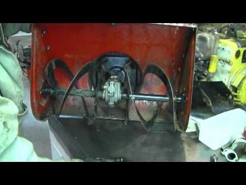 4HP Noma Snowblower Auger Gear Box Repair Part 2/3