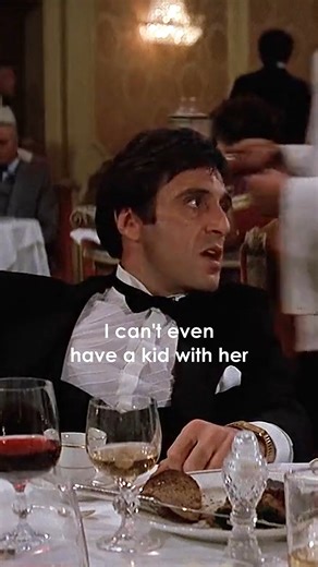 Film Aesthete on Instagram: "Michelle Pfeiffer was cast in Scarface because of this scene. Al Pacino had doubts. He wanted Glenn Close. However in screen test for dinner scene she went all in, swiping table so hard dishes shattered. She even accidentally sliced Al Pacino’s hand Movie : Scarface Follow @filmaesthete for more such amazing content"
