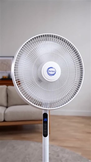 Ultra-Quiet Remote Control Pedestal Fan for Summer Cooling