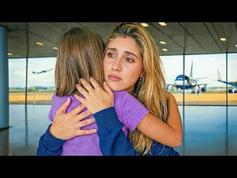 Flying without Mom For First Time!