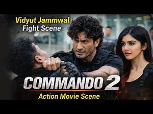 Pure Action Power | Vidyut Jammwal Fight Scene | Commando 2 | HD