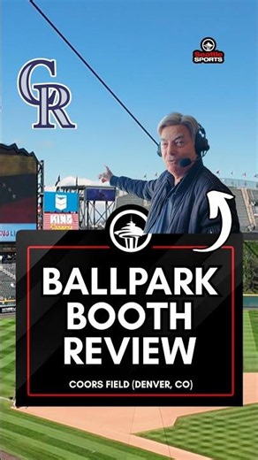 Ballpark Booth Review: Coors Field (📍Denver, CO) | #SeattleSports
