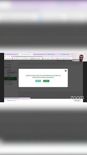 Electronic payroll, step by step, through the Dian website #shorts