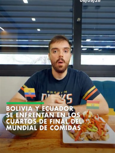 ¡Bolivia va por un lugar en semifinales! El pique macho se enfrenta al encebollado ecuatoriano en los cuartos de final del Mundial de Comidas, organizado por Ibai Llanos, y busca avanzar a la siguiente ronda. #ELDEBER #MundialDeComidas #Bolivia #PiqueMacho 📹 Ibai Llanos