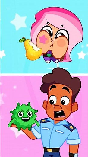 See the Evil Germs Disappear! 🧼✨ Hand Washing for Kids | Learning the Fun Way