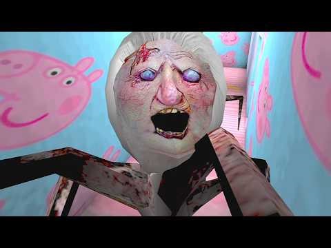 Granny Game Horror Escape Gameplay | Peppa Pig Granny Ep38