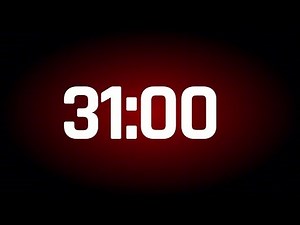 31 MINUTES TIMER ALARM ⏰ (31:00)