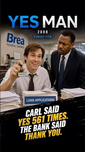 Carl Said Yes 561 Times | Yes Man (2008) #shorts #movie