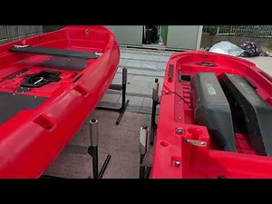 ハンターボートカヤックとハンターカヤック2HPの比較