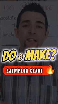 Quick review of DO vs MAKE in English