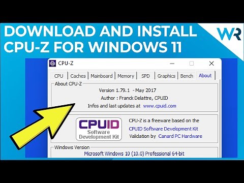 How to Download and Install CPU-Z for Windows 11