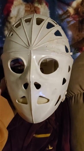 Found my mask from 80s early 1990. Anyone remember these?. It was also in Waynes World Hockey Scene