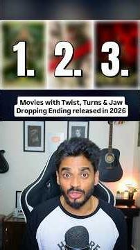 3 Hollywood movies with Twist, Turns and Jaw Dropping Ending 😱