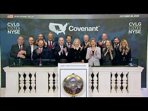 Covenant Logistics Group, Inc. (NYSE: CVLG) Rings The Opening Bell®