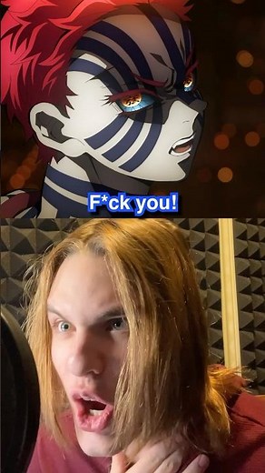 Funniest Upper Moon Moments! || Voice Acting #demonslayer #shorts
