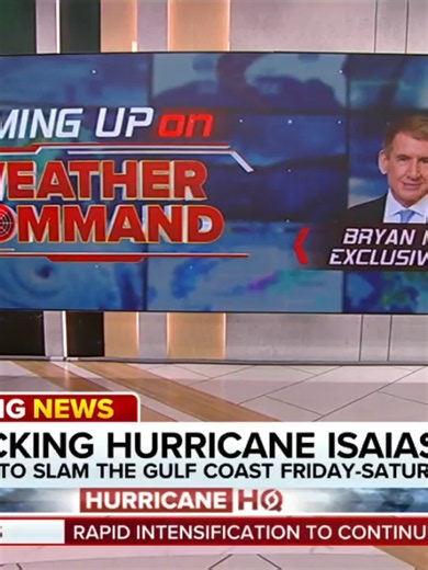 ALABAMA ON ALERT🚨: Hurricane Isaias is barreling toward the Gulf Coast, with a target around Mobile, Alabama, and Pensacola, Florida. FOX Weather Meteorologist Michael Estime reports from Mobile on what is to be expected with the storm surge, wind gusts and rain as Isaias comes onshore Friday night into Saturday. Get the latest: #alabama #hurricane #forecast