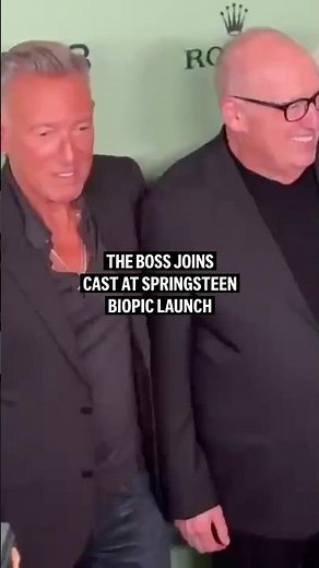 The Boss joins Springsteen cast at movie launch