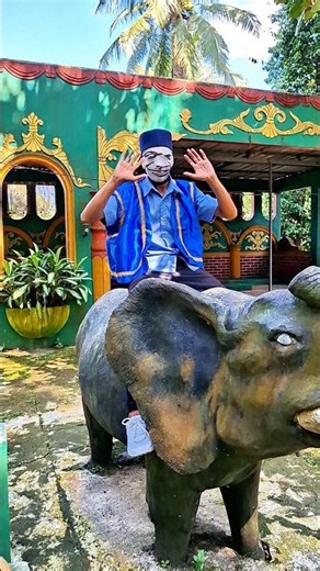 Aladdin riding an elephant disappears #trendingshorts