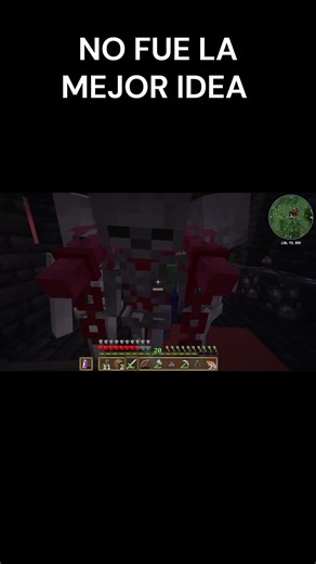 NO fue la mejor idea #minecraft #viral