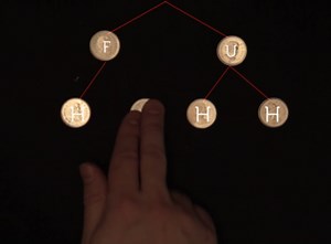 Coin flips and conditional probability, how probability trees reveal hidden truths