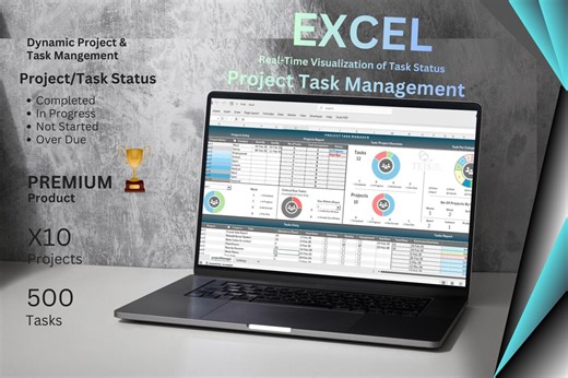 Project Task Tracker Manager Excel: Working Weekend Scheduler, Progress Tracker (digital Download) - Etsy Canada