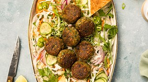 Baked Falafel Balls: Falafel Recipe with Canned Chickpeas