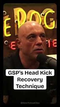 Pierre Poilievre - GSP's Head Kick Recovery Technique - JRE #2470 - Joe Rogan Podcast #shorts