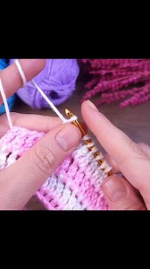 Wow!!! Very easy, like candy, Tunisian crochet baby blanket model online tutorial | Tuğba Crochet