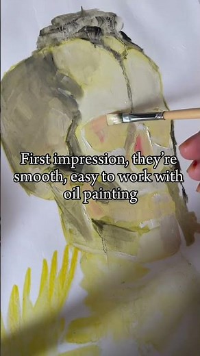 Satisfying skull art process #painting #asmr #art