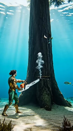 #reel #trending #foryou #Viral #underwater #lumberjack #cutting | AbPump Cutter