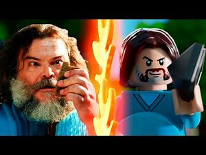 LEGO Jack Black Says Things From Minecraft - Animated Music Video