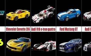 乐高 Speed Champions系列与真车对比（2022-2015）